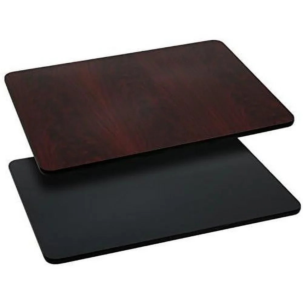 24'' Laminate Glenbrook Mahogany 30'' X Reversible Pack With 3 Top Table Or Rectangular Top