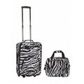 Set Luggage Zebra Rockland 2 Pc
