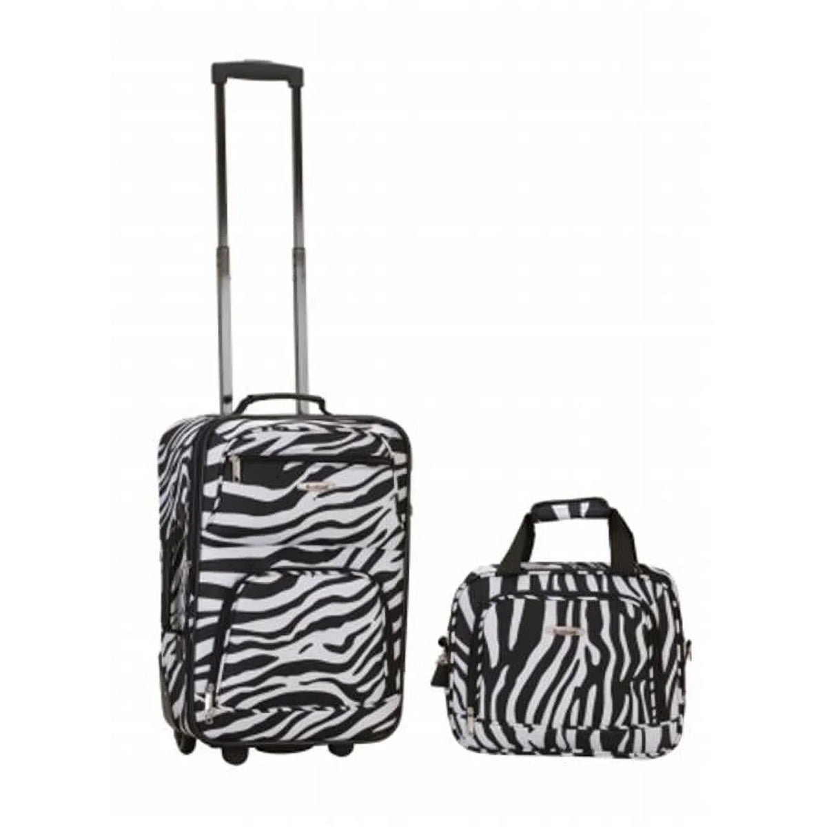 Set Luggage Zebra Rockland 2 Pc