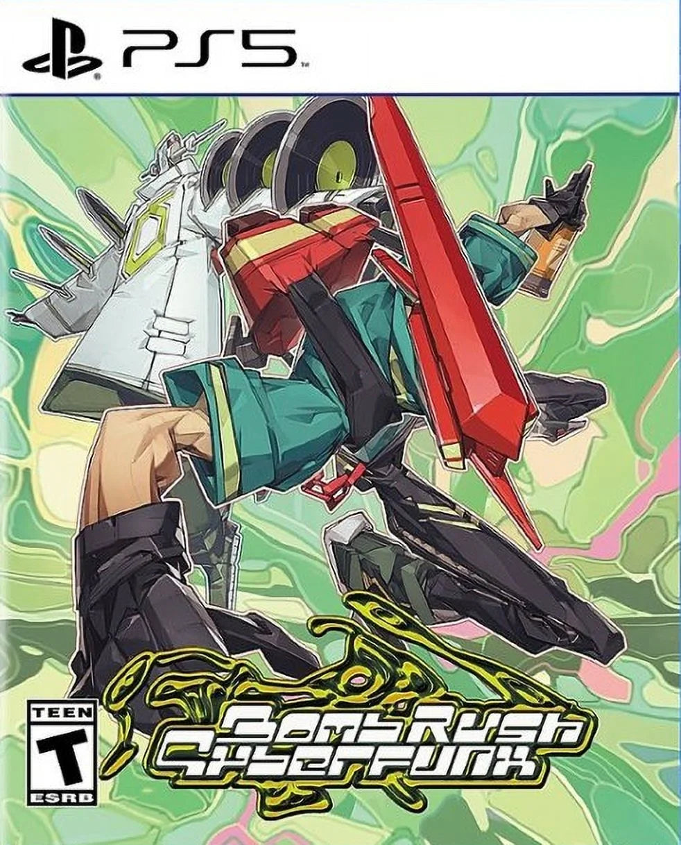 5 Cyberfunk Dvd Rush Bomb Playstation