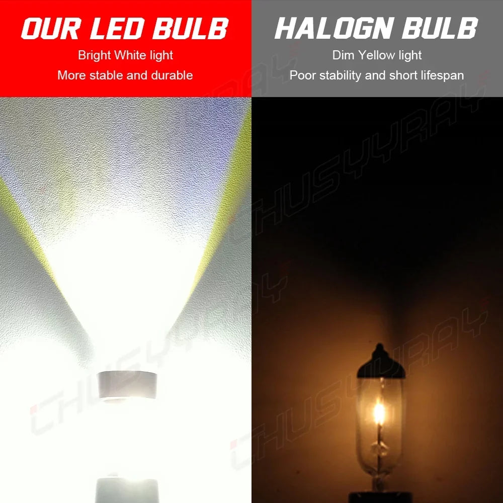 6pcs Beam High&Low 9005 HID LED Kit Bulbs Light D4S 2007-12 Lexus For Fog Headlight 9145 ES350 +