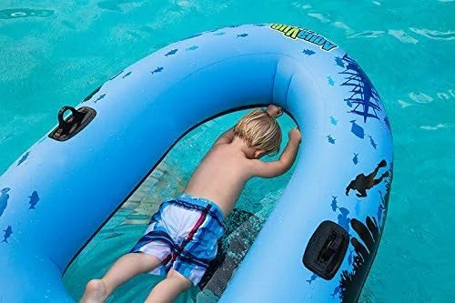 Sieco Bottom Snorkeling SD-AVR01 Design Voyager Raft Transparent Aquavue