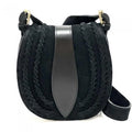 Lara - Small Womens Bag, Italian Vintage Suede Artisan Leather Messenger