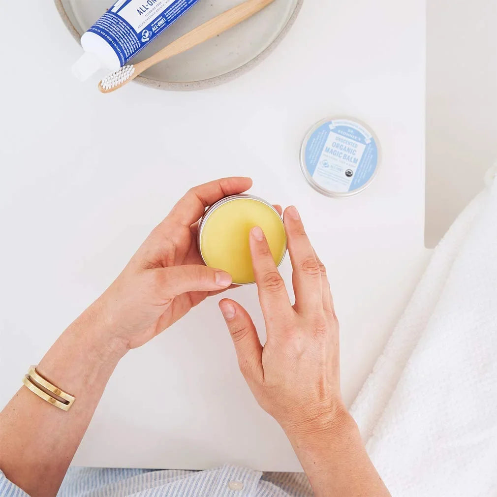 Soothes 2 Relieves Helps Dr. Face (Baby Ounce, Beeswax and Unscented, - Prevent Hands, Balm Hemp Organic Skin, Bronner's Made Organic with and 2 and Magic Rash Dry Body, Diaper Moisturizes Pack) Oil,