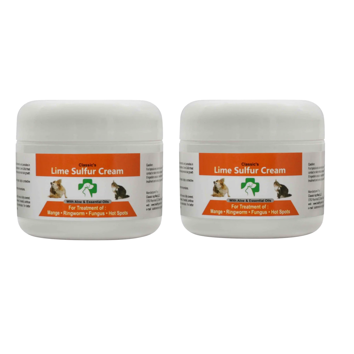 Skin Safe Dip Lime Dog, oz Kitten, Jars) Dry (2 for Care Ointment Itchy - x Sulfur oz 2 Pet Skin Cream x oz and Pet 2) Paw (2 - Ointment Puppy, Life Cat, x (2 Horse 2) - for Healthy
