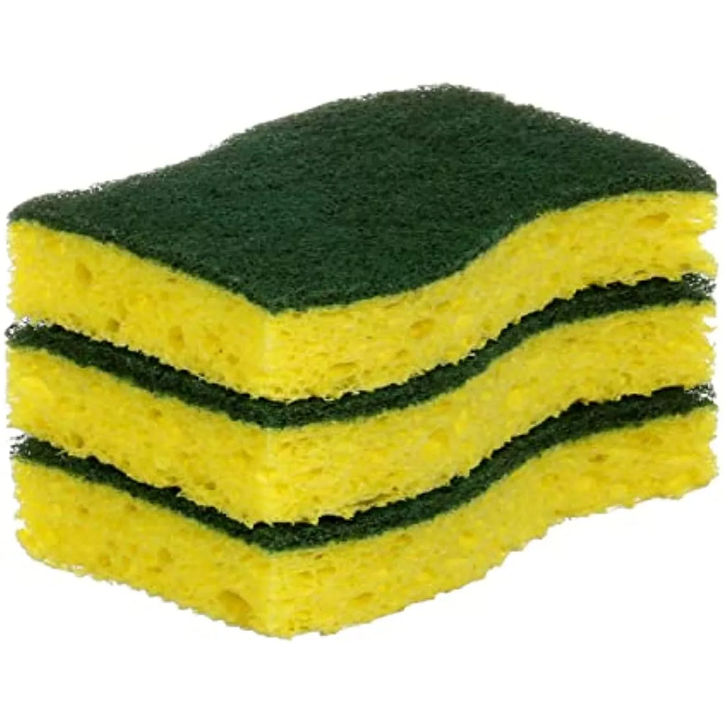 Pack Stands To 24 Green, Grime, Scotch-Brite Scrub Sponges, Stuck-On Of Count, Up 8 Duty Heavy