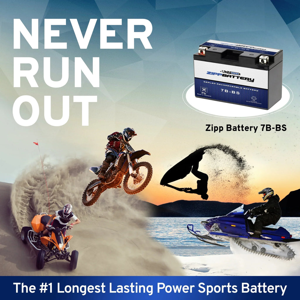 High Agm 2008 For Suzuki Motorcycle Drz400Sm Yt7B-Bs - Performance Battery