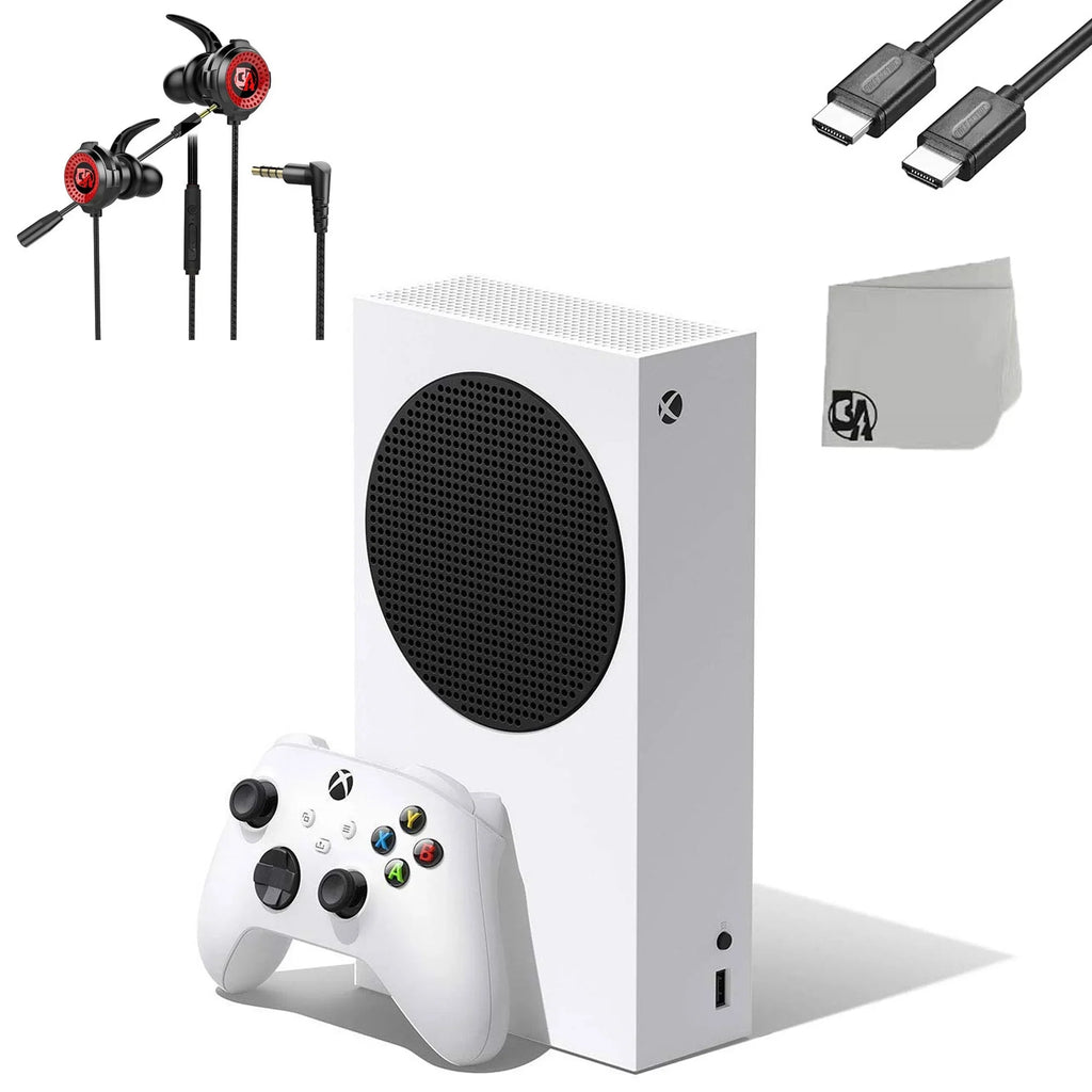 white Console Earbuds Used Series Microsoft Gaming BOLT Gaming AXTION + Microphone Bundle Xbox With 512GB S