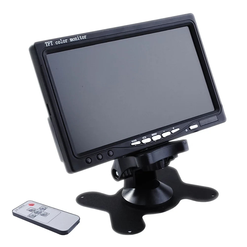 Backlight Lcd 7" Tft Color Monitor Mirror