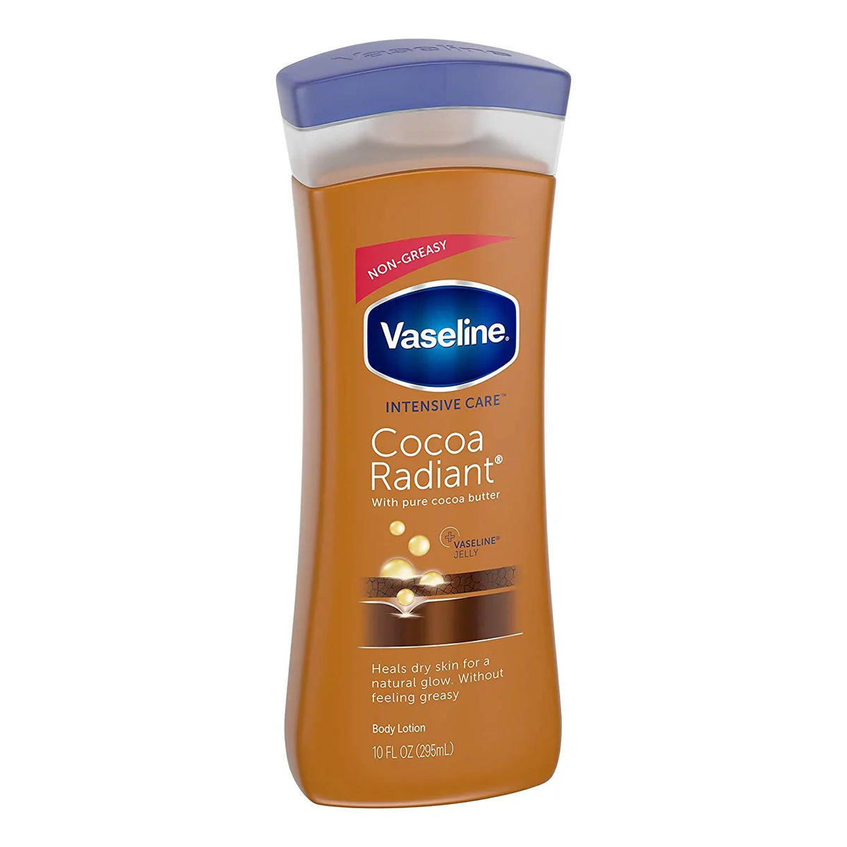 oz, Cocoa Lotion, 10 Care 6 Pack Radiant Butter Intensive Vaseline Body