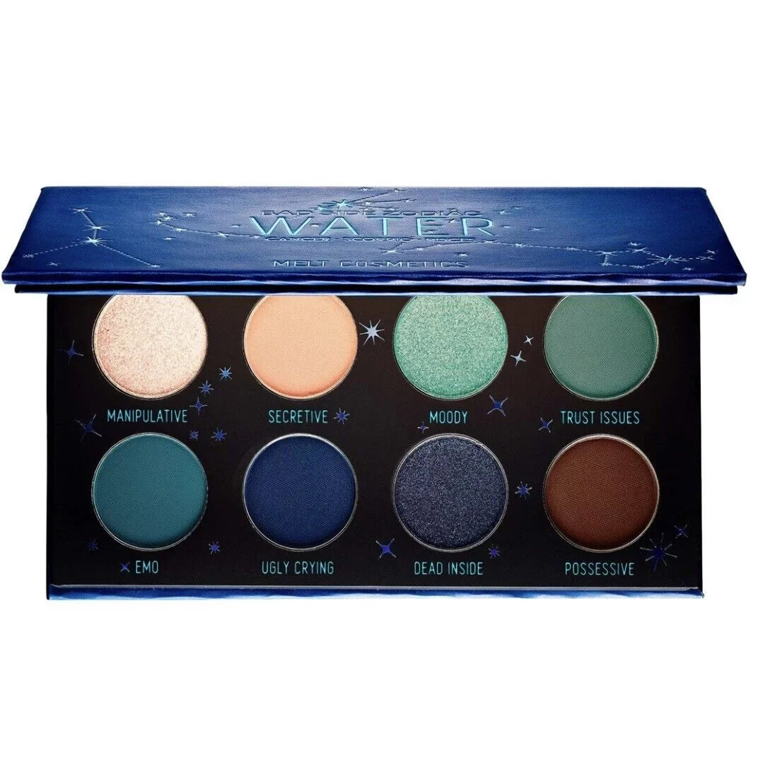 Cosmetics Melt Eyeshadow Zodiac Side Pisces Mini Water Cancer Palette Bad Scorpio