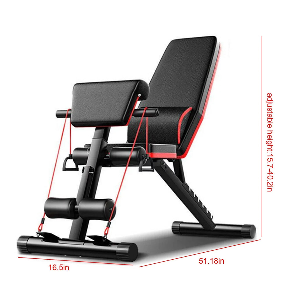 Weight Workout for 160kg Home 352.7lb / Bench Multifunctional Adjustable Gym