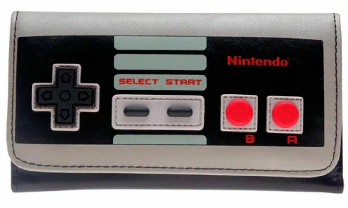 Wallet Flip Envelope Controller Design Nintendo Clutch