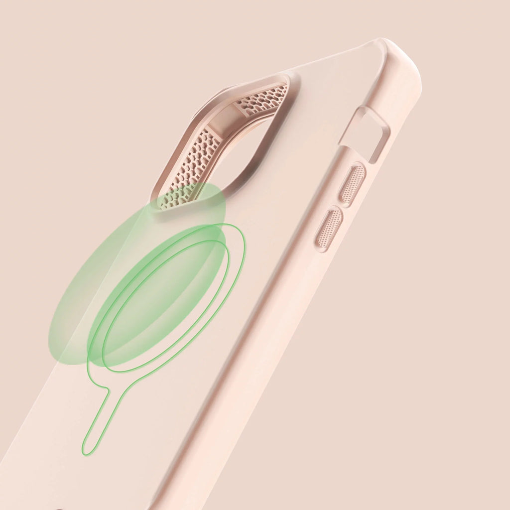 '- FOR RECYCLED LIGHT CASE PRO 14 IPHONE PINK SILK MATERIALS - SPECTRUM-R MAGSAFE 100% (6.1") - COMPATIBLE - ITSKINS SERIES