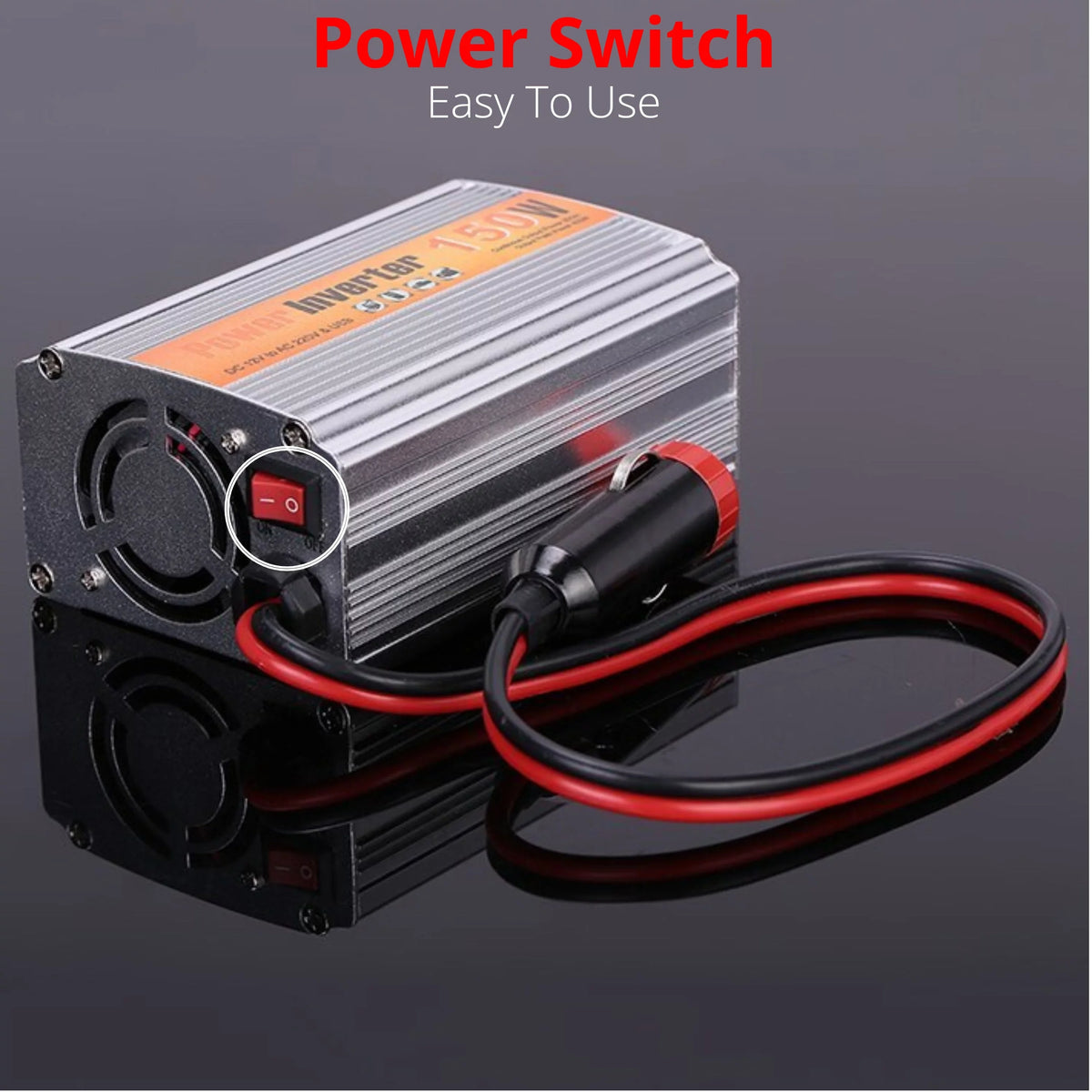 110V AC Socket Inverter Protection Cooling Charger to Fan/Overload Car Adapter Power DC 150W USB w/ Universal 12V