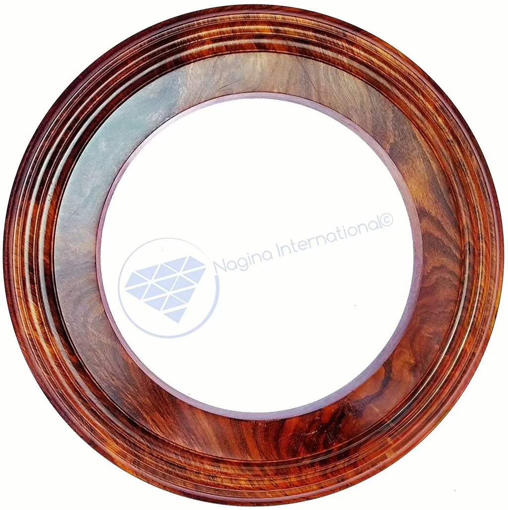 Base Wooden International Nagina Solid Polished Hardwood Handcrafted | (12 Inches) Frame