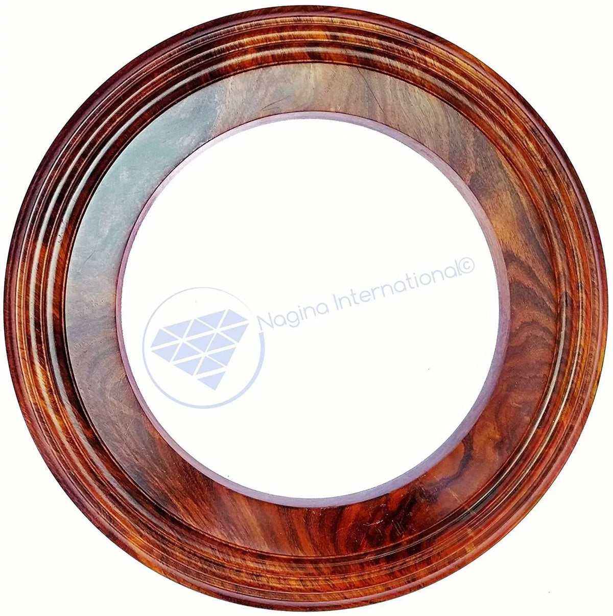 Base Wooden International Nagina Solid Polished Hardwood Handcrafted | (12 Inches) Frame