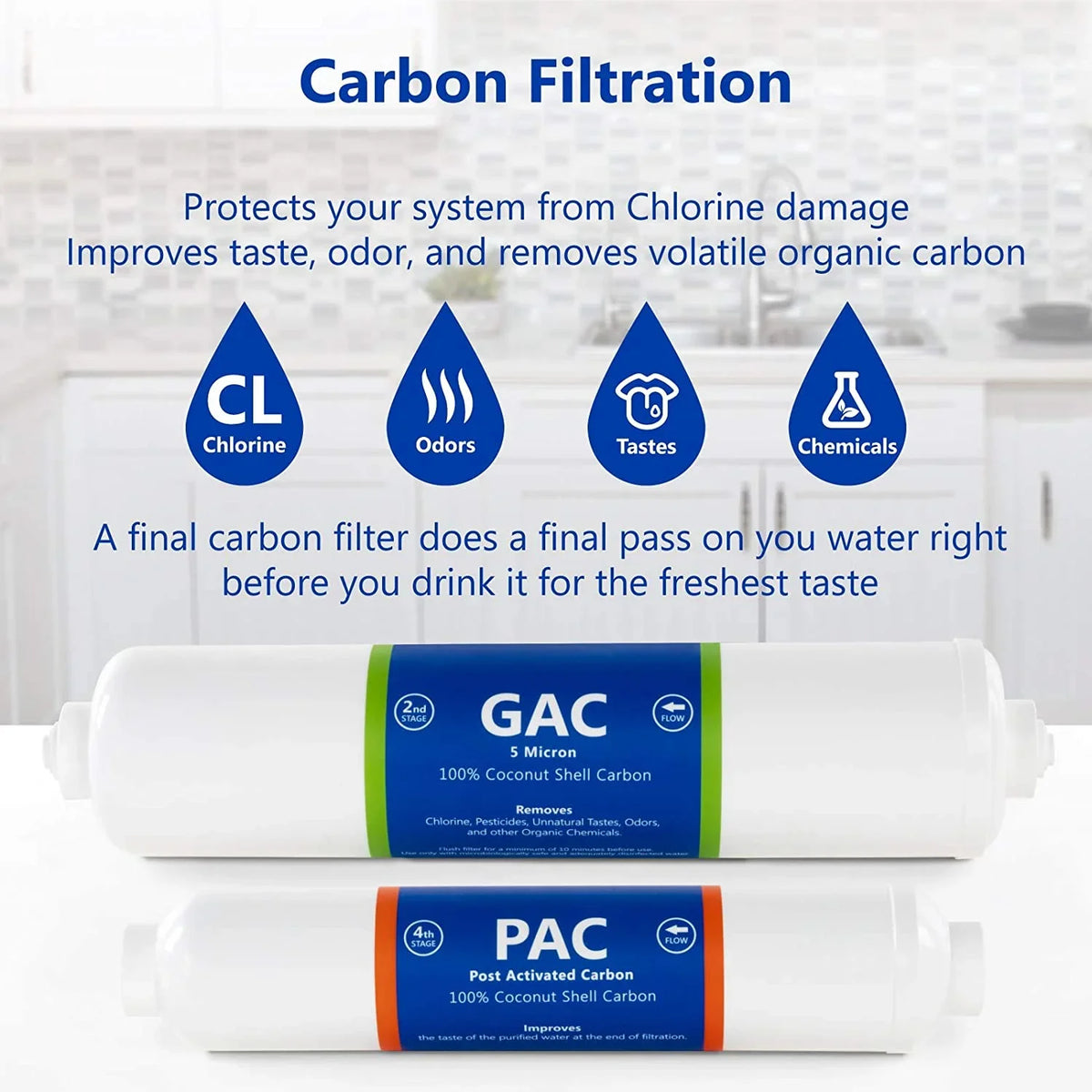 Countertop And Filter Filters Osmosis 7 Reverse Set Filter 100 GDP Quick Carbon 1 Replacement Filter Membrane 1?4” Filters Connect Cartridges Year Sediment Set RO System