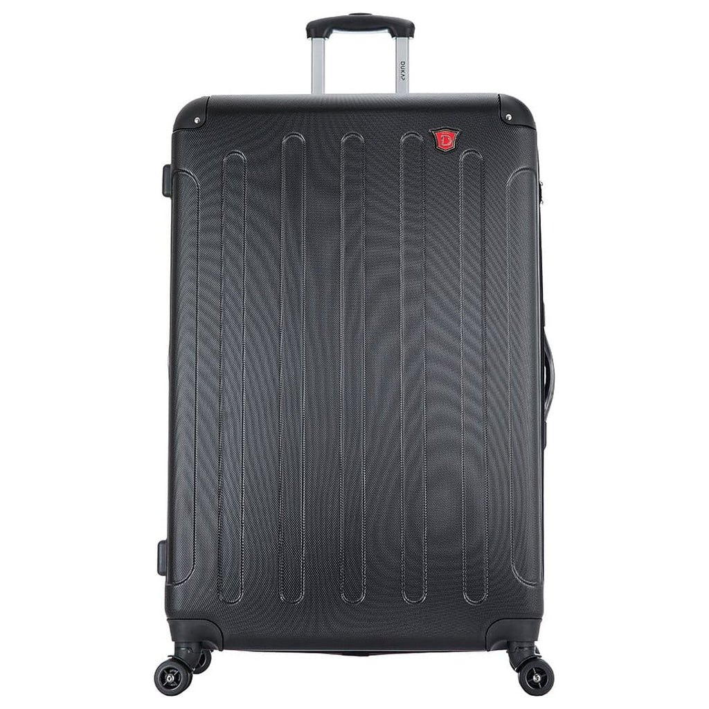 (DKINT00L-BLK) Plastic Spinner DUKAP INTELY 4-Wheel Luggage