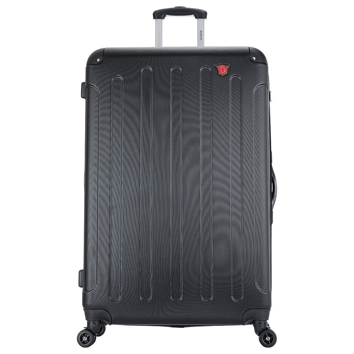 (DKINT00L-BLK) Plastic Spinner DUKAP INTELY 4-Wheel Luggage