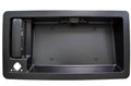 2008-2018 without Tailgate License Fits Textured Auto FORD Outside - - PT Plate Camera FO-3903A-TG Bracket Cargo select: ECONOLINE Hole Handle, Warehouse Door Holder