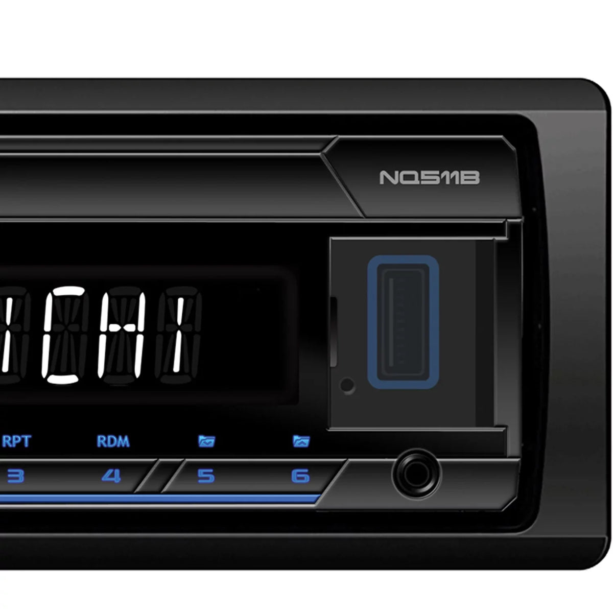 Receiver Digital Nakamichi NMNQ511B Bluetooth Media In-Dash with Single-DIN NQ511B