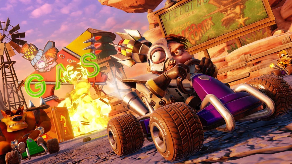 Crash Racing: Activision, 4 Nitro-Fueled, PlayStation Team