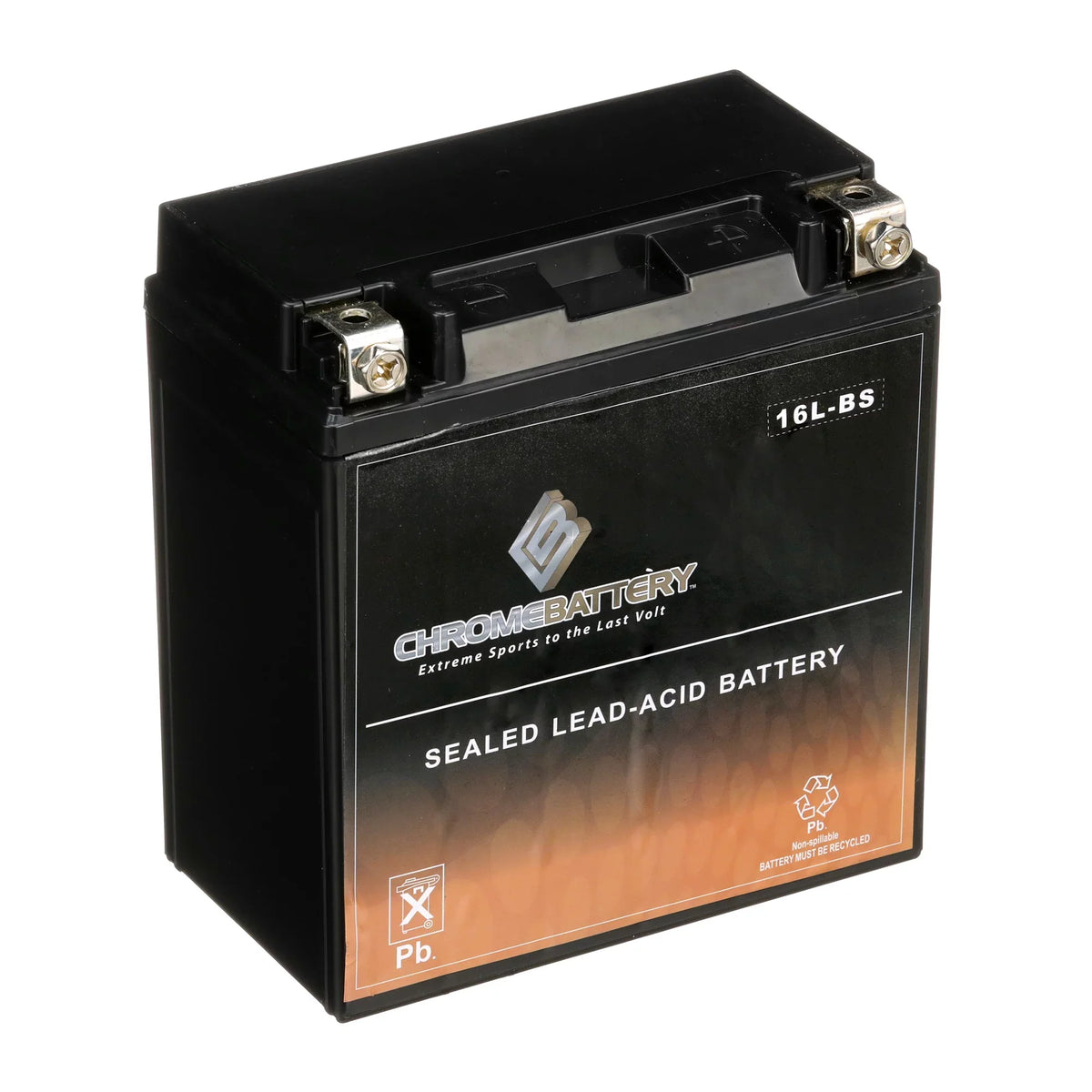 Ski Chrome Battery Volts,14 12 Sx Ah, 87-'95 230 Ytx16l-bs (16l-bs Jet Battery Cca) Js650 for Kawasaki