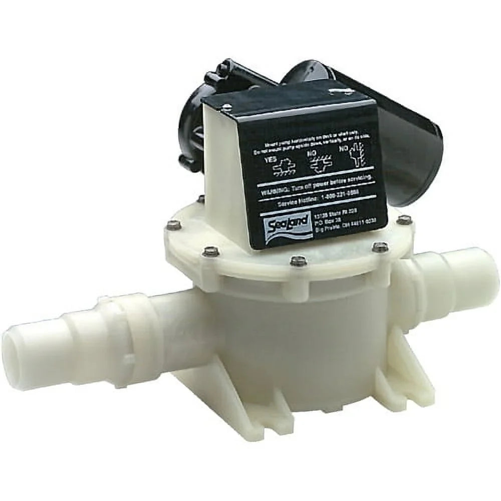 Quiet with Pump Sanipump Motor T-Series Sealand T12 Macerator 12V and Whisper Discharge