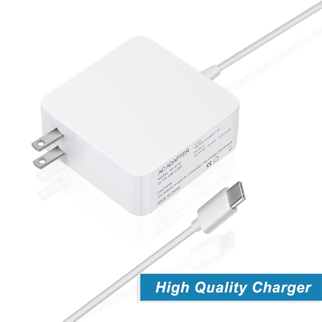 7390 for USB-C DELL 65W Replacement KONKIN 2-in-1 PSU Compatible Latitude AC Cord Adapter Power BOO Charger 7285 White