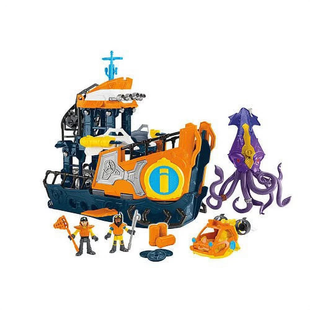Command Mission DFX93 Boat Imaginext Sea Deep