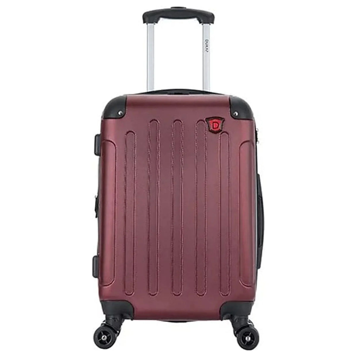 INTELY 4-Wheel (DKINT00S-WIN) Luggage Spinner DUKAP Plastic Wine