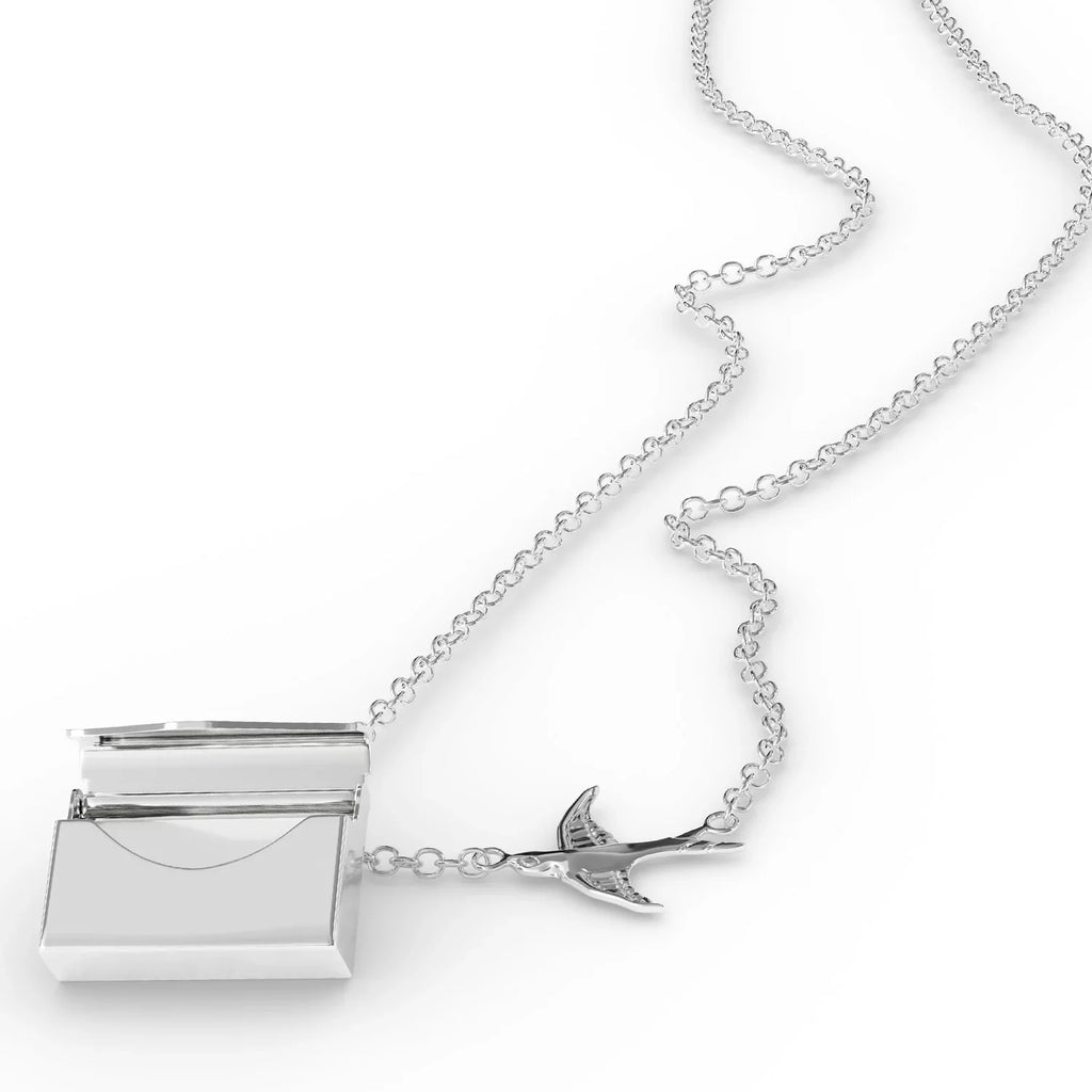 in silver Irish I Locket Cocktail Neonblond Envelope Coffee Necklace Love a