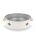 for Split Steel Walmeck Charcoal BBQ Portable Camping Grill, Stainless Travel Grill and