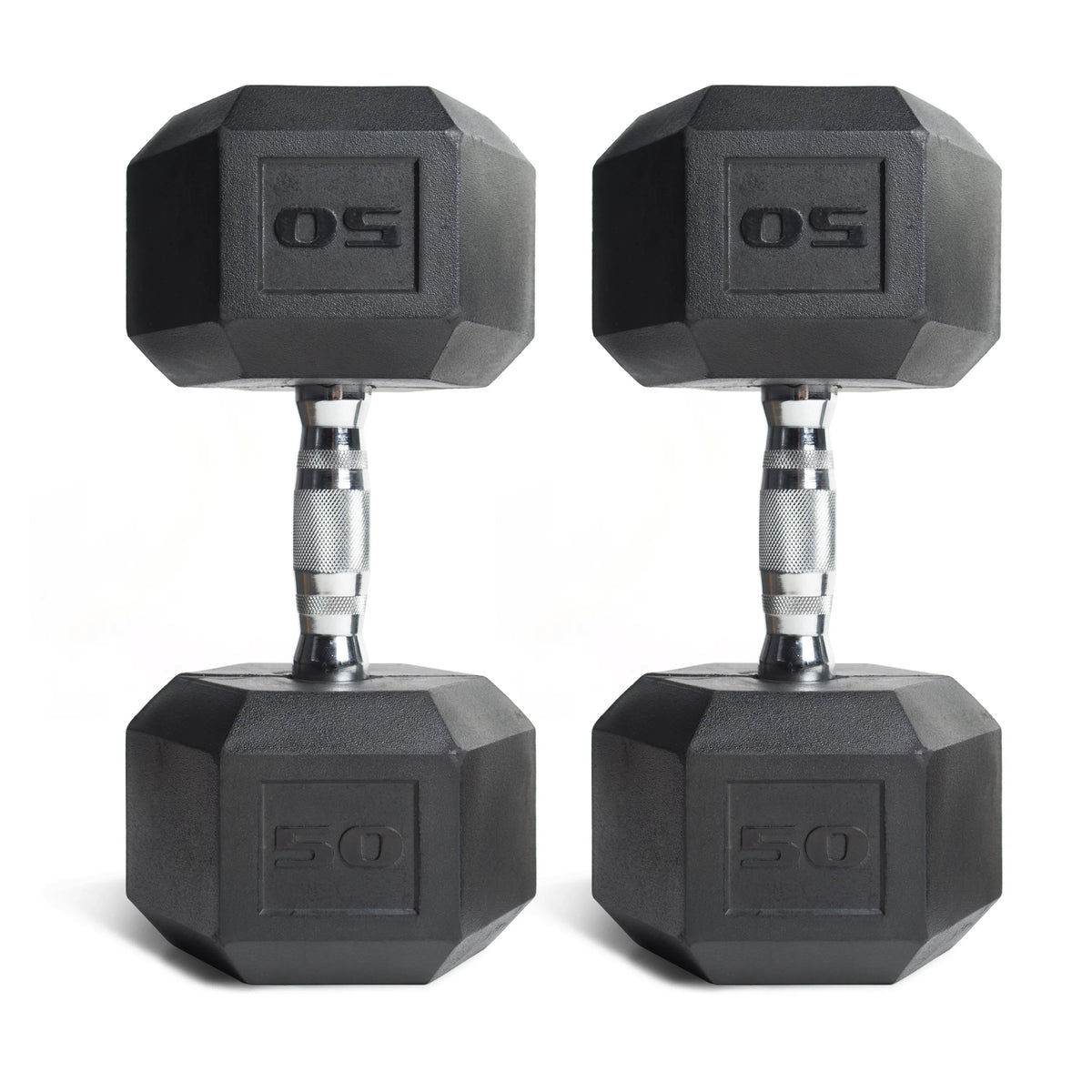 Coated Dumbbell, Pair 50lb