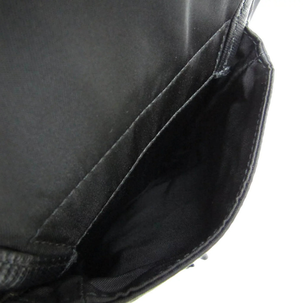 Bag (Good) Shoulder Prada Leather,Nylon Women,Men Pre-Owned