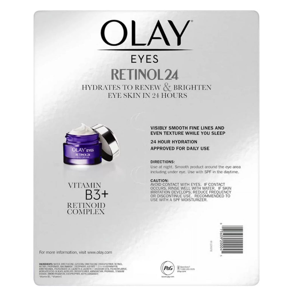 Regenerist Retinol Night Eye 24 Olay Cream, ct. 2