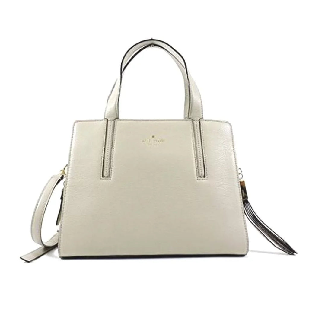 $355.00 Kate New Street York Magnolia Dominique Spade Satchel Grey Bag,
