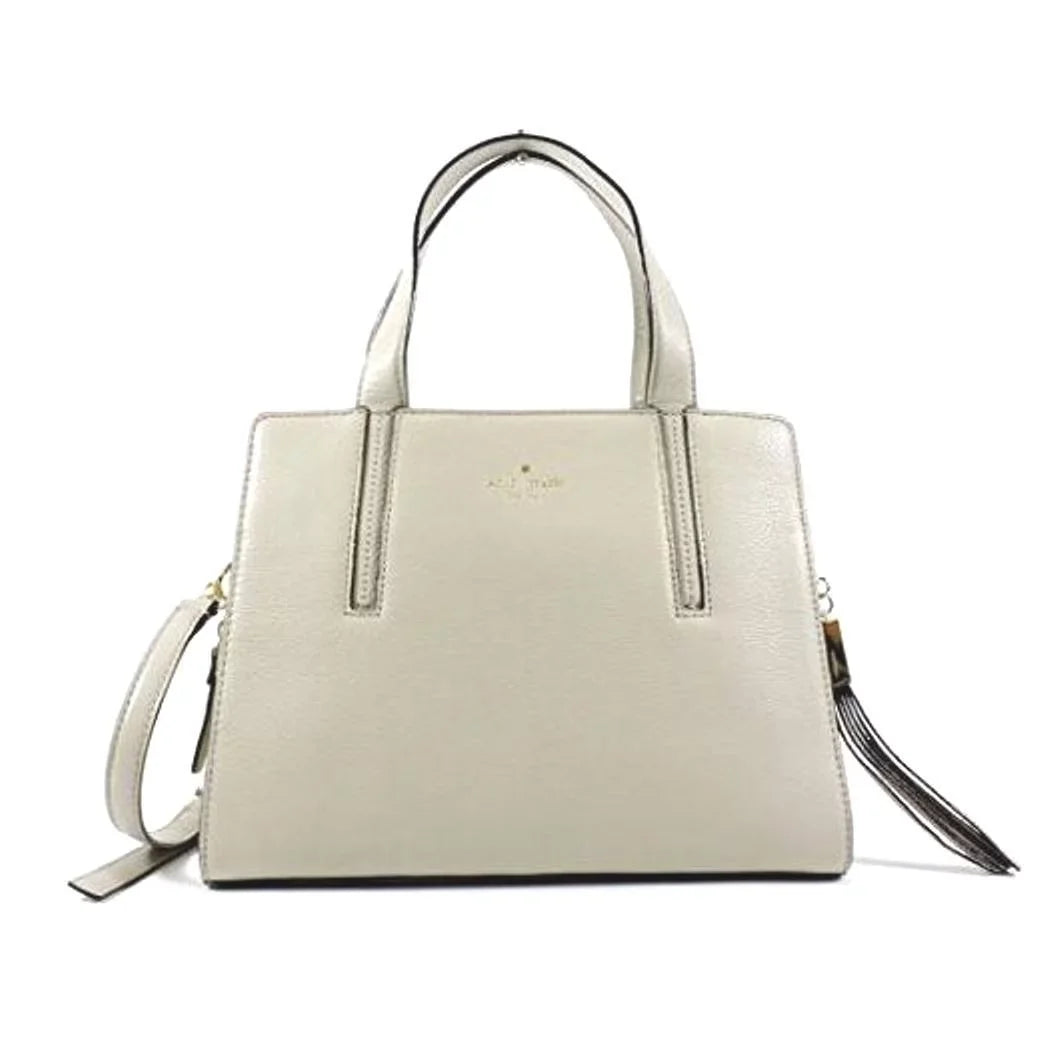 $355.00 Kate New Street York Magnolia Dominique Spade Satchel Grey Bag,
