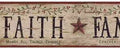 Wallpaper Border 878098 Friends Family, Faith, YC3390bd BG1608bd