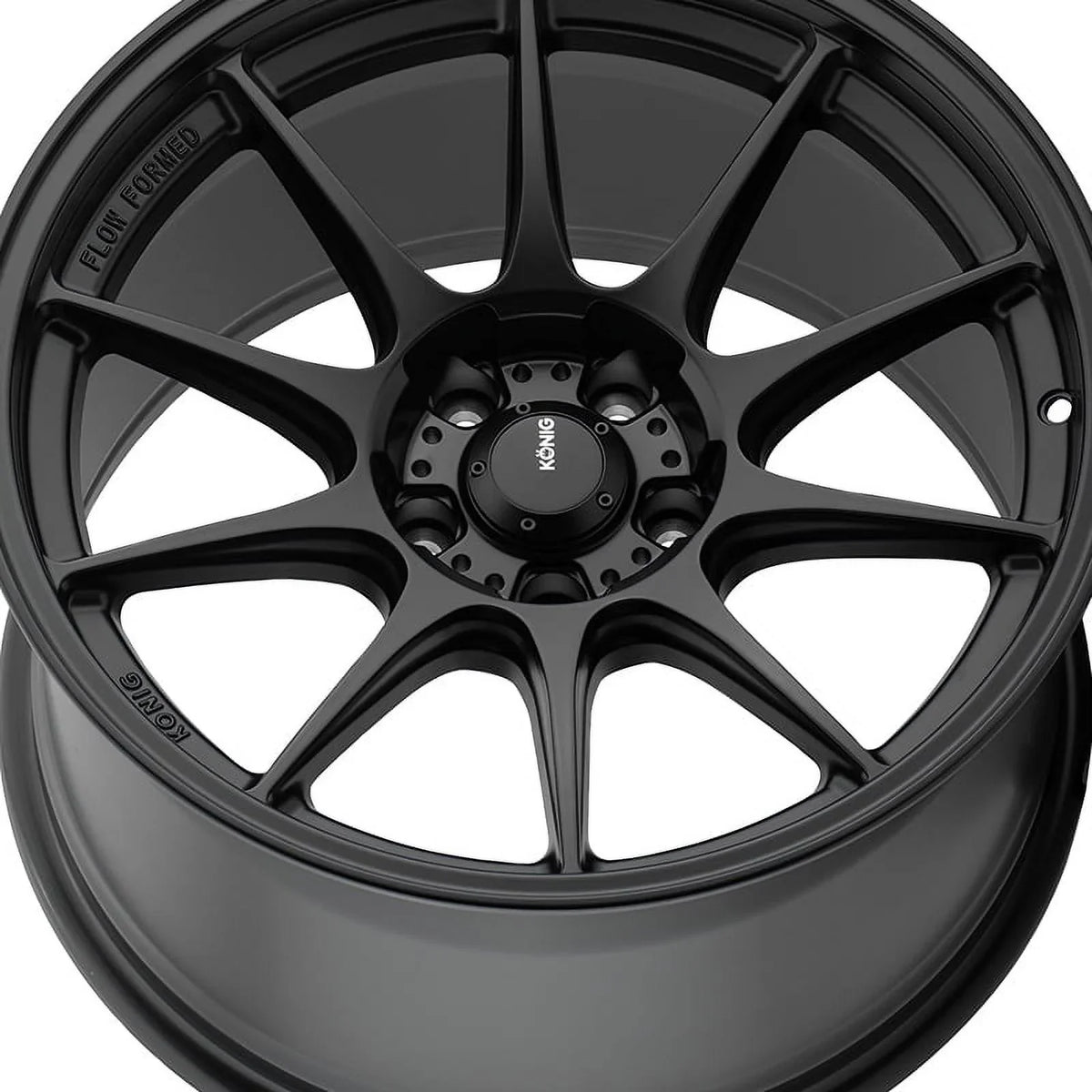 4x100 Konig Dekagram +45et 17x8 57B Semi-Matte Wheel