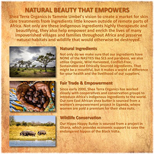 '- All Organics oz Treatment, Oil Bacteria Skin Pore Argan Terra Deep | 4 Types E Vitamin Oil | & Remover, Rosemary Shea Cleansing