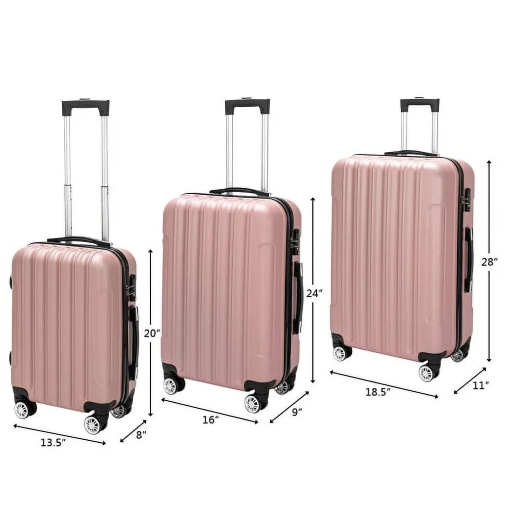 Large Set Storage 3-in-1 Traveling Multifunctional Suitcase Luggage Capacity