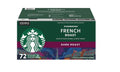 French Starbucks 72-Count Dark K-Cup, Roast