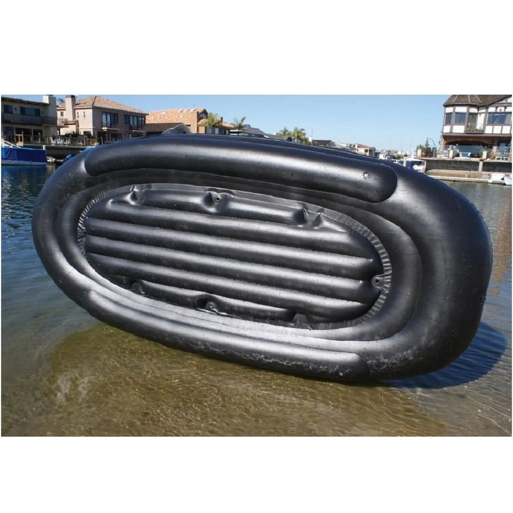 Boat Float Swim -12' - Green and 6-Person Fishing Central Inflatable