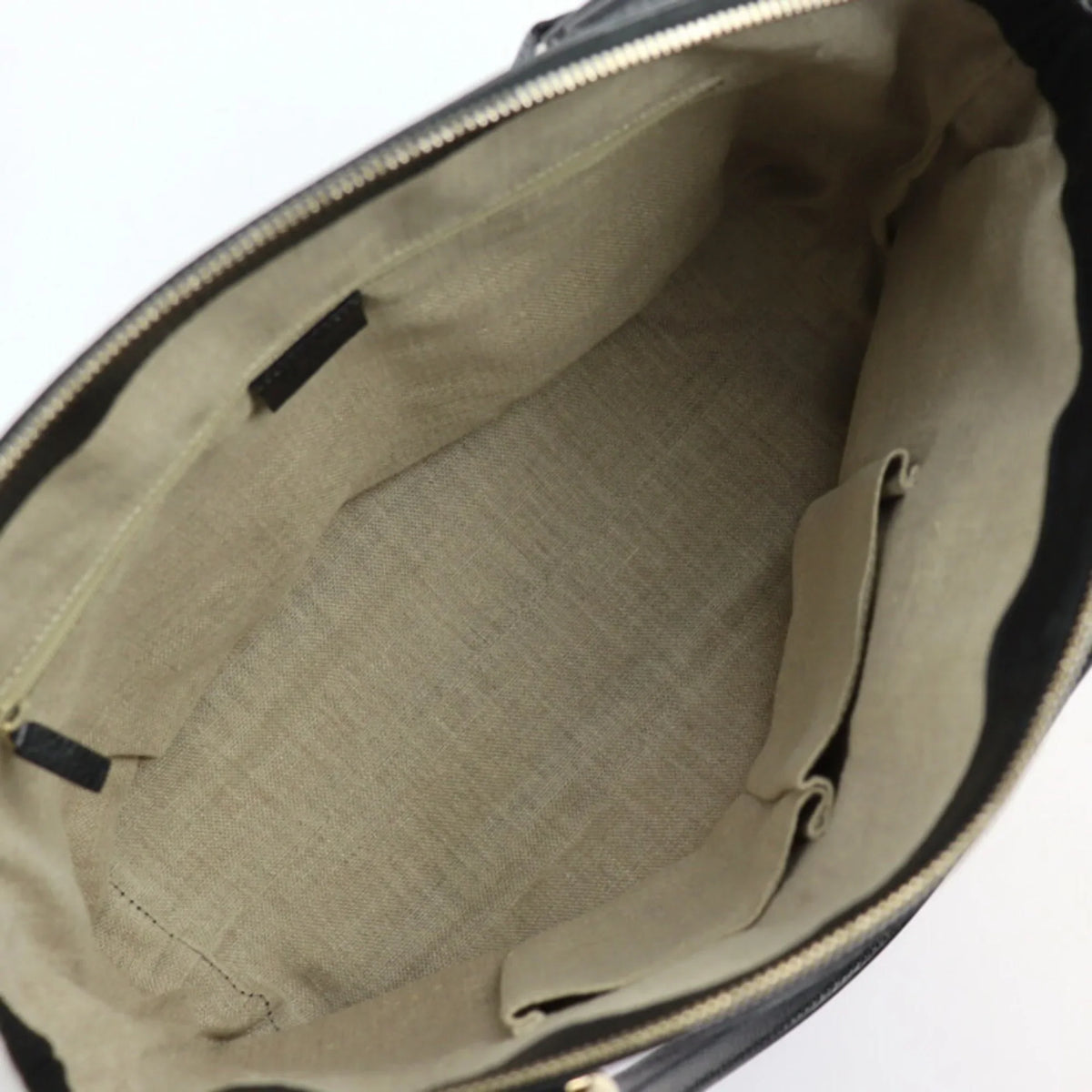 Leather Handbag Bag GUCCI (Good) Pre-Owned G Interlocking 2WAY Hardware Shoulder Gold 449651 Gucci Tote