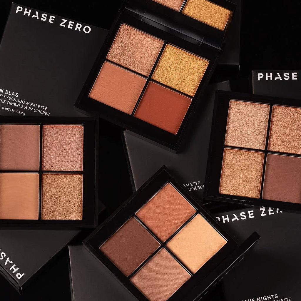 of / Palette Oz. Eyeshadow Eyeshadow - Shimmer with and Quad Matte Neutral 0.183 Cool-Toned - Pigments - Palette PHASE Pigmented, Makeup Mojave Nights Mix 5.2g ZERO a