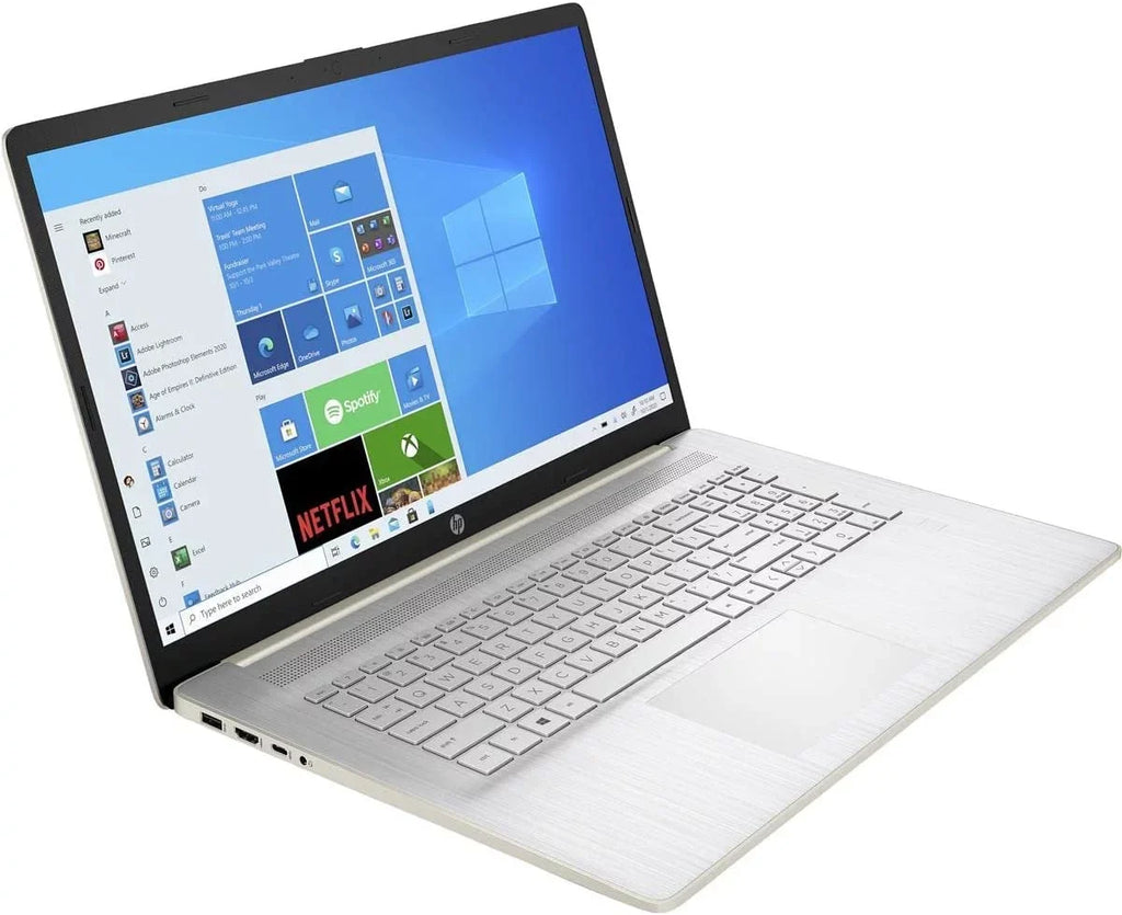 900 RAM 512GB Pale UHD - HP Gold - 17CN0034DSREF SSD 7505 - 1600 17.3" Graphics 11 Intel Pentium Gold x - - Intel Notebook Windows - - 8GB - Home (Refurbished) HD+ Restored
