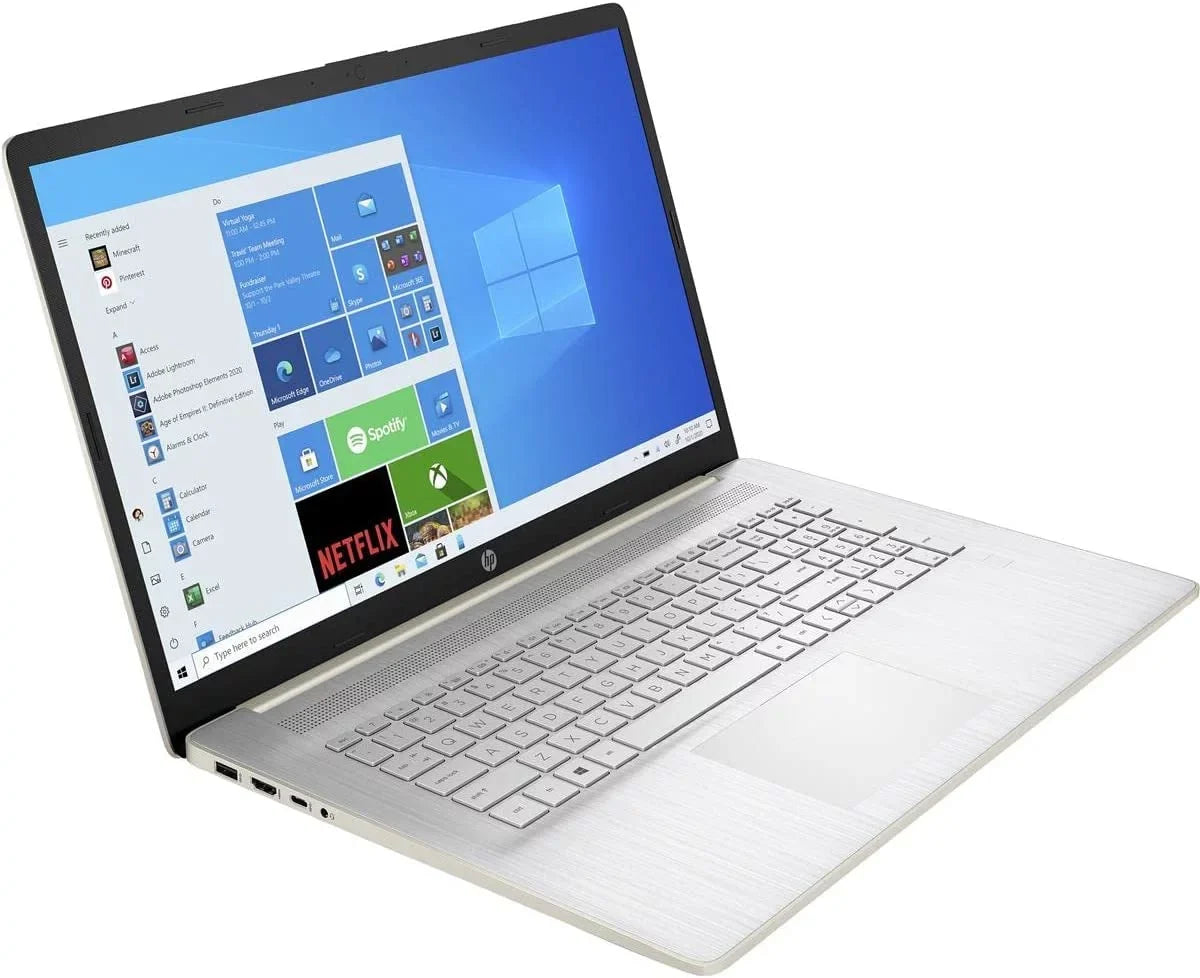 900 RAM 512GB Pale UHD - HP Gold - 17CN0034DSREF SSD 7505 - 1600 17.3" Graphics 11 Intel Pentium Gold x - - Intel Notebook Windows - - 8GB - Home (Refurbished) HD+ Restored