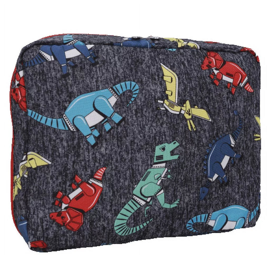 CUBE DINO CRCKT SOFTSIDE PACKING 3 TAG WITH AND LET'S SOAR PC LUGGAGE
